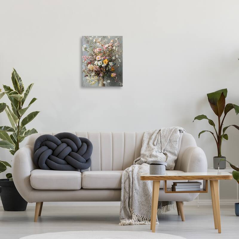 Stupell Overflowing Spring Flowers Canvas Wall Art Design By Franklyn Gregory