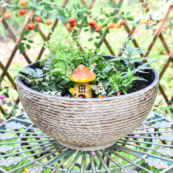 Blümelhuber Lacquered Tub, Large Planting Bowl, Garden Decoration