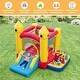 preview thumbnail 5 of 8, Costway Kids Bouncy Castle 480W Blower Included - See Details