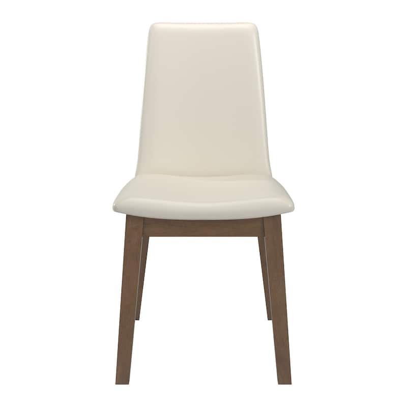 Harstad 47" Wood Finish Fixed Top Round Dining Set by iNSPIRE Q Modern