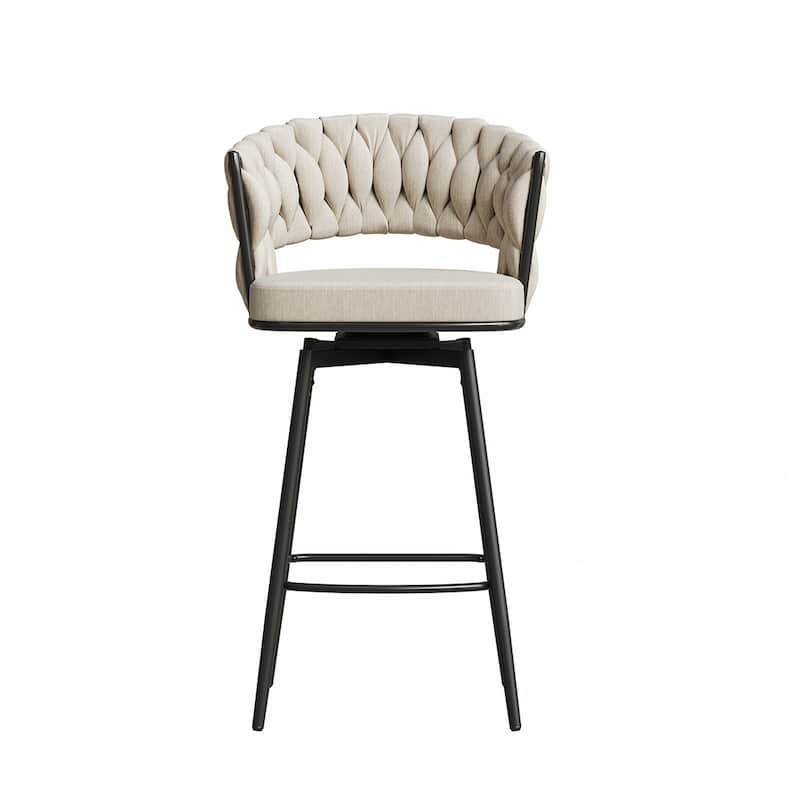 360°Swivel Bar Chairs With cushioned