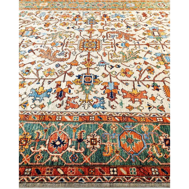Serapi, One-of-a-Kind Hand-Knotted Area Rug - 8' 3" x 9' 8"