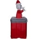 Animated Airblown Inflatable Jack Skellington in Chimney - Bed Bath ...