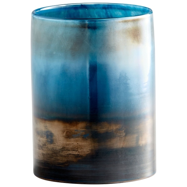 Cyan Design 10007 Reina 5-1/2" Diameter Glass Vase - Pyrite