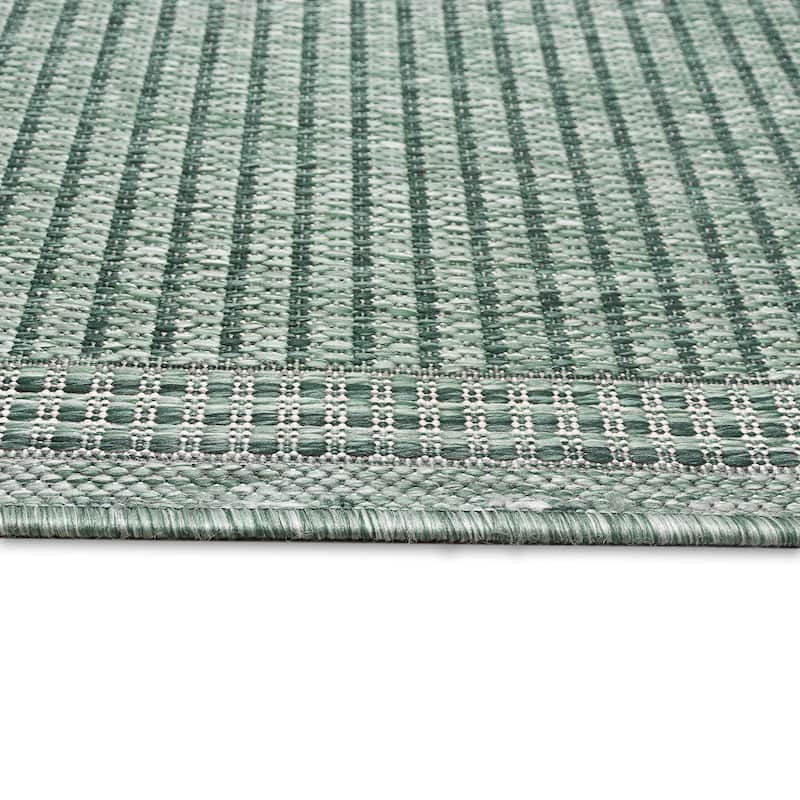 Liora Manne Malibu Simple Border Indoor/Outdoor Rug