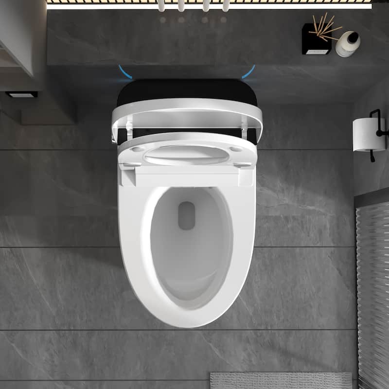 All-in-One Smart Toilet with Heated Bidet Seat