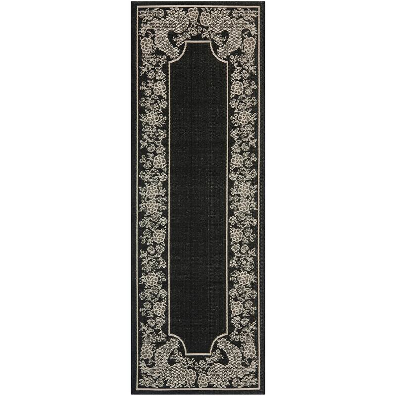 SAFAVIEH Courtyard Terry Indoor/ Outdoor Waterproof Patio Backyard Rug