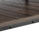 preview thumbnail 8 of 25, Hyssop Farmhouse 47-inch Metal 1-Shelf Console Table by Furniture of America