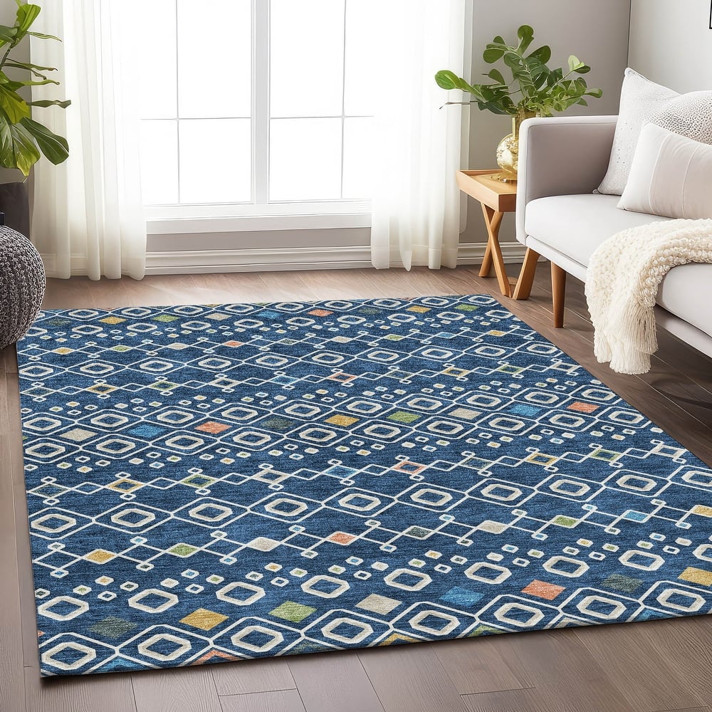 Premium Washable Super Soft Moroccan Global Mayfield Rug
