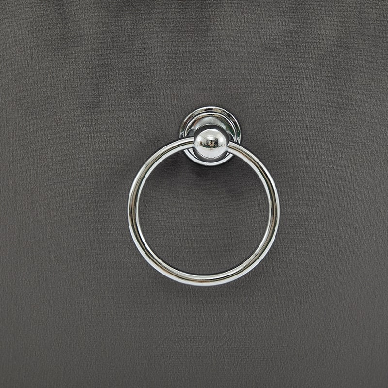 Modern Swivel Bar Stools Velvet Barstools, Button Tufted Bar Stools Rivet Trim Bar Stools for Kitchen Island,Set of 2