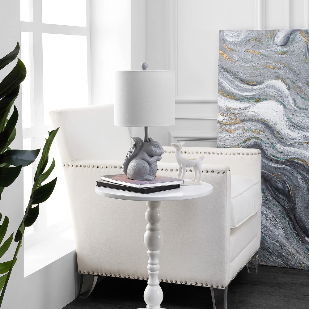 SAFAVIEH Kids Lighting Jeana 18" Squirrel Lamp - 9"x9"x18" - 9"Wx9"Dx18"H