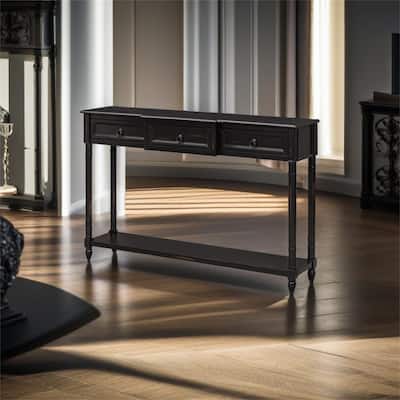 Console Table Sofa Table with Drawers