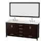 Option Espresso, Chrome Trim, Giotto Quartz Top