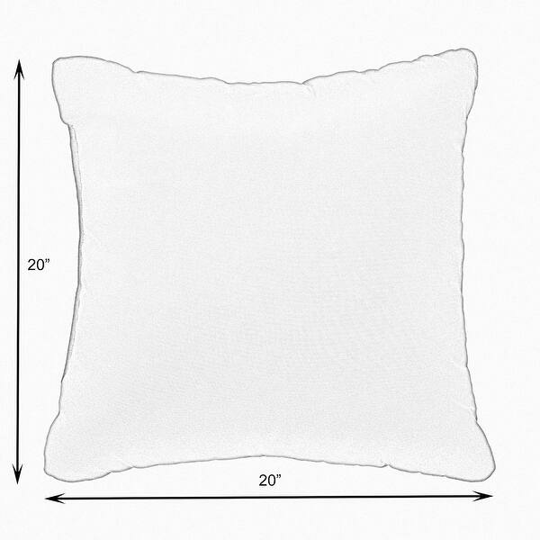 Sorra Home Outdoor Corded Pillow Set of 2