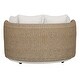 preview thumbnail 5 of 8, Uttermost Sunset Outdoor Round Swivel Day Bed