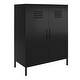 preview thumbnail 18 of 48, Systembuild Evolution Bonanza 2 Door Metal Locker Storage Cabinet Black