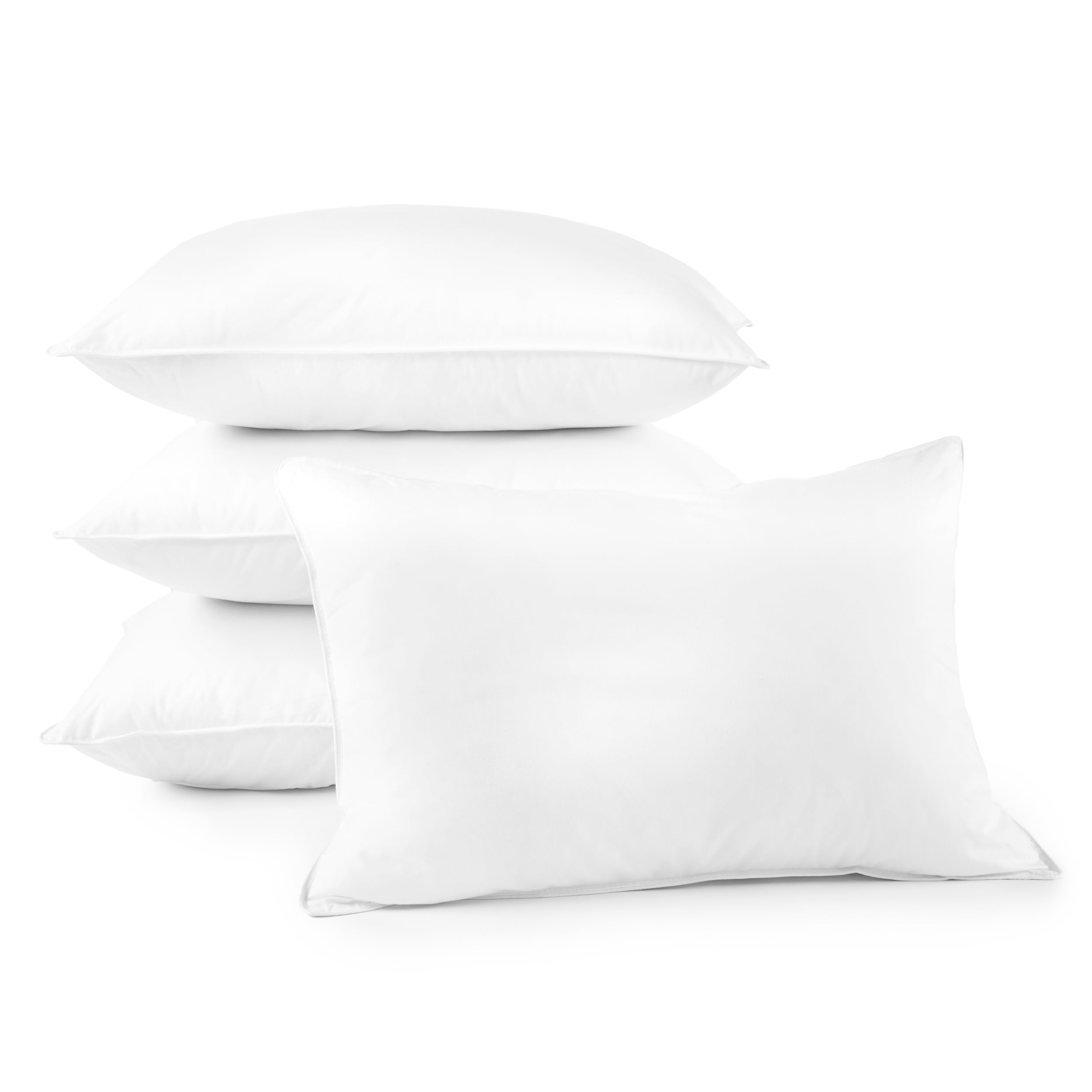 Eddie Bauer® 4 Pack Soft Density Down Alternative Pillows (Hypoallergenic) - Standard/Queen (Jumbo Size)