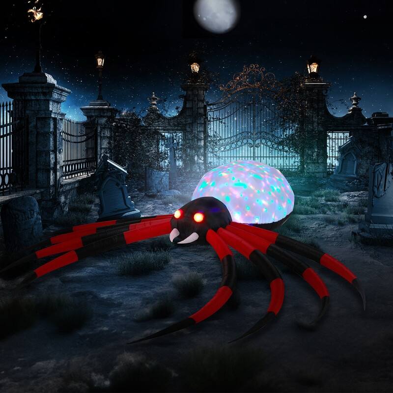 11.8 FT Halloween Inflatable Spider Outdoor Decorations