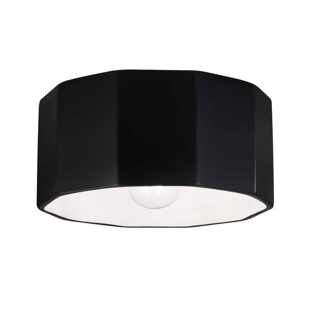 Justice Design Group Radiance Outdoor Deca Ceramic Flush-Mount Light