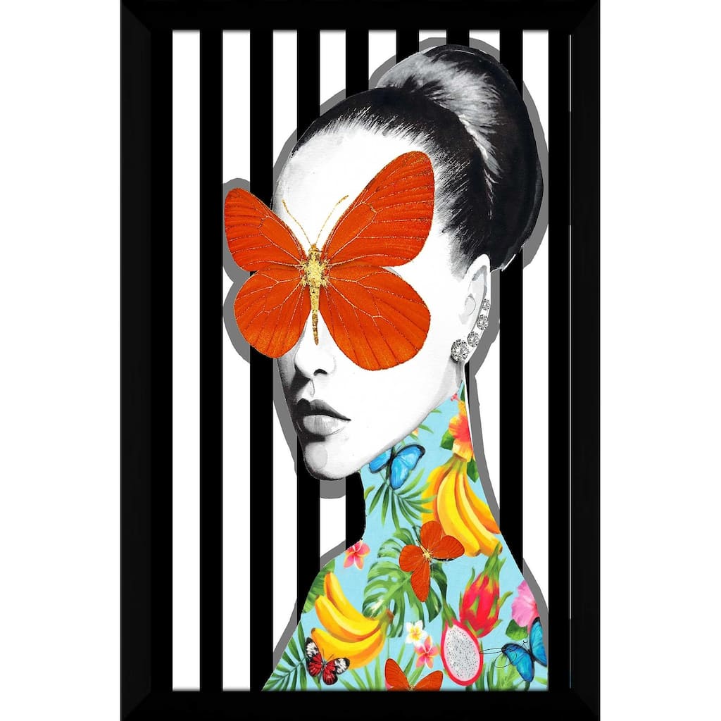 "Tropical Stripes" by Jodi Print on Acrylic