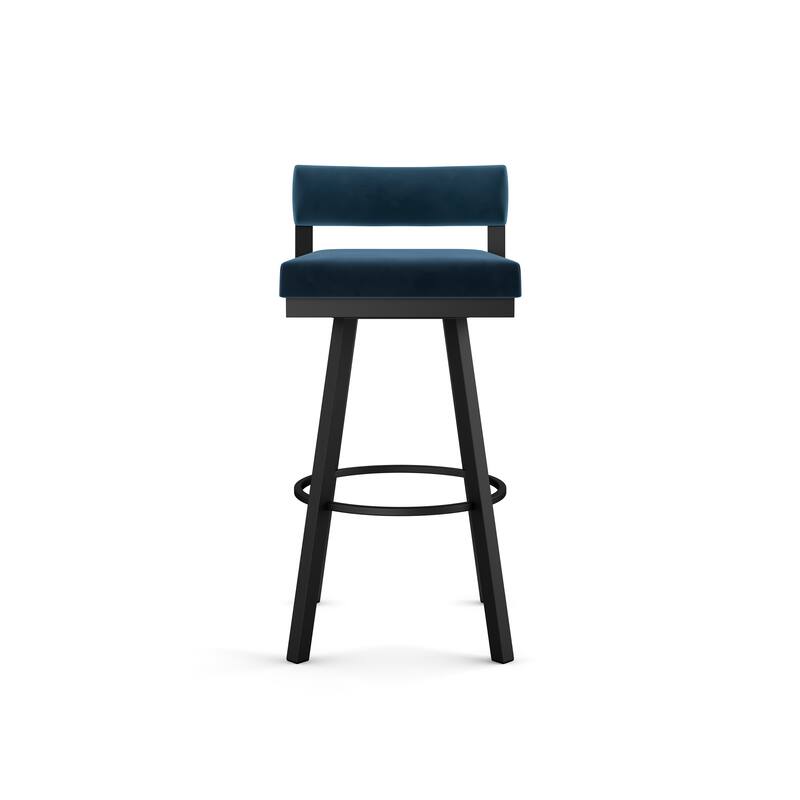 Amisco Travis Swivel Counter and Bar Stool