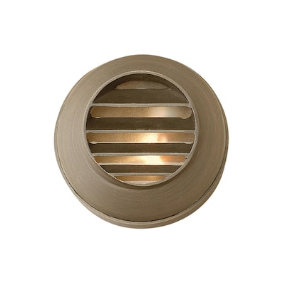 Hinkley Hardy Island Round Louvered Deck Sconce Low Voltage