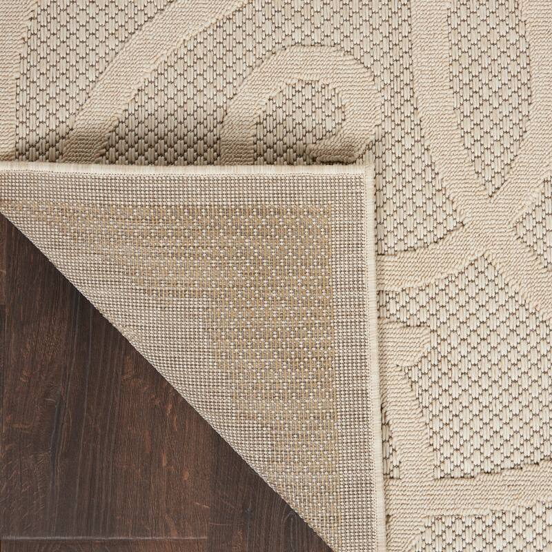 Nourison Palamos Geometric Scroll Indoor Outdoor Area Rug