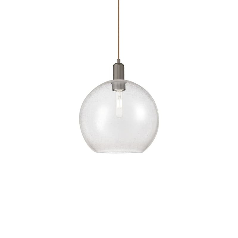 Innovations Lighting 716-1P-15-12 Athens Pendant Athens 12" Wide - Oil Rubbed Bronze / Seedy