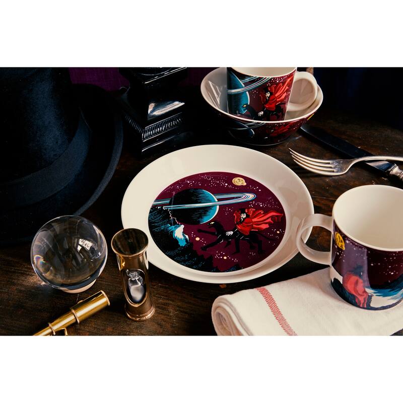 Moomin by Arabia Bowl 5.9in Hobgoblin Purple - N/A