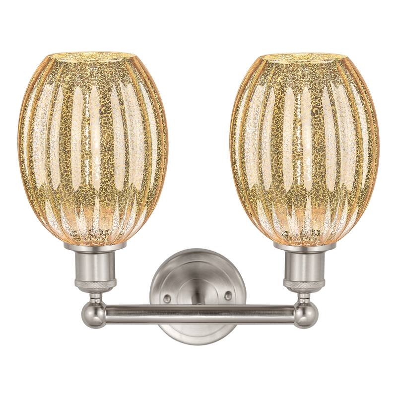 Innovations Lighting Endless Possibilities Edison - Preston - 2 Light 15" Bulb Shade Bath Vanity Light