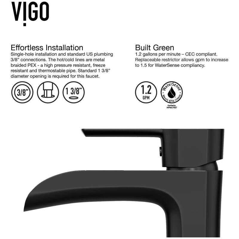 Vigo Wisteria 23-1/8" Matte Stone� Vessel Bathroom Sink with Niko