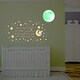 preview thumbnail 5 of 5, Walplus Little Star Glowing Moon Children Wall Sticker Nursery Decor