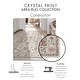 preview thumbnail 12 of 10, Gertmenian Crystal Print Soft Flat Pile Polyester Slip Resistant Washable Indoor Printed Area Rug Collection