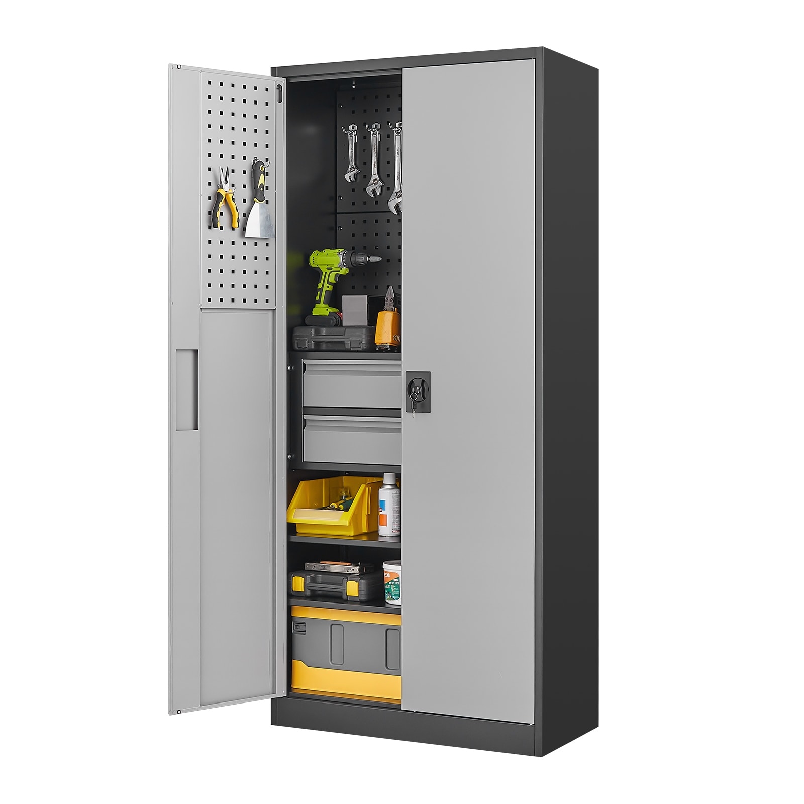 シェルフ GRANVIK 70.87-Inch-Height-Steel-