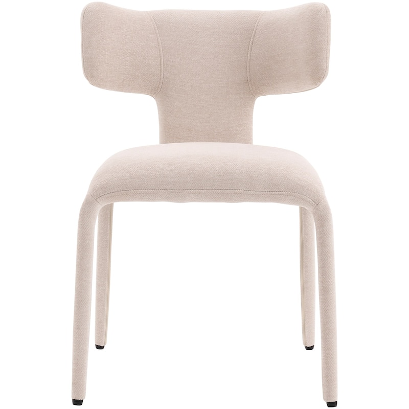 Modern Dining Chairs Set of 2, 18.9"Wx18.5"D Contemporary Fabric Side Chairs
