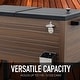 preview thumbnail 10 of 21, Permasteel 80 Qt. Rustic Furniture Style Patio Cooler