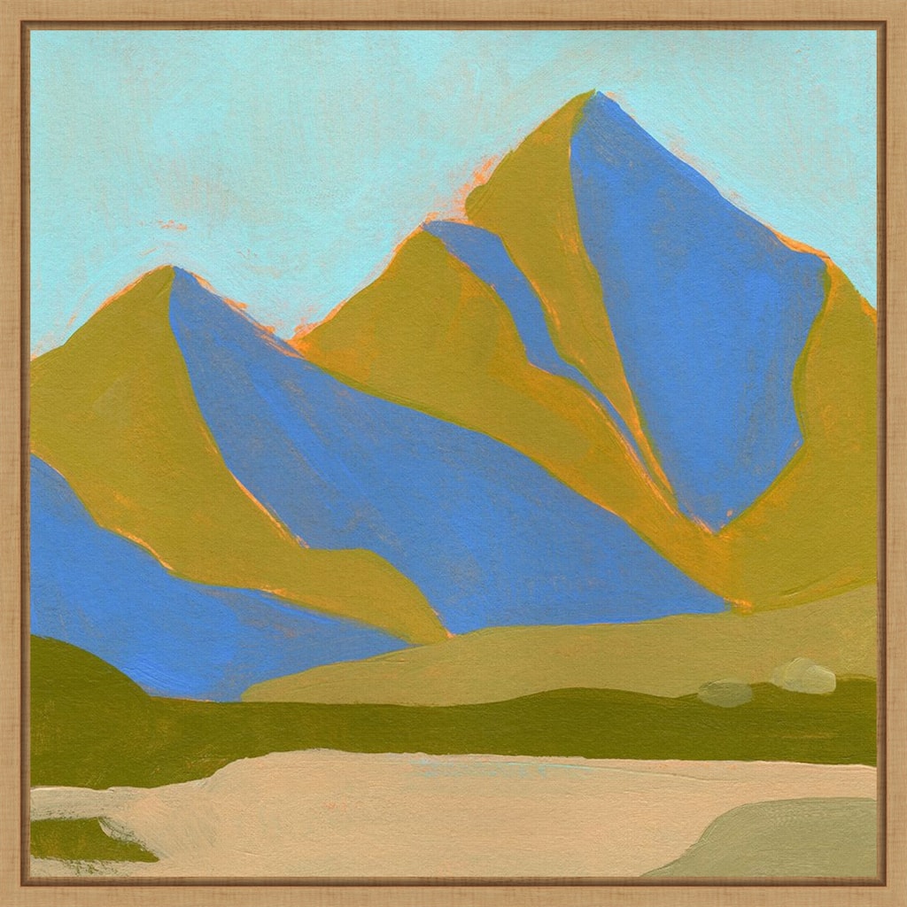 High California Hills III by Jacob Green Framed Canvas Wall Art Print - Sylvie Maple