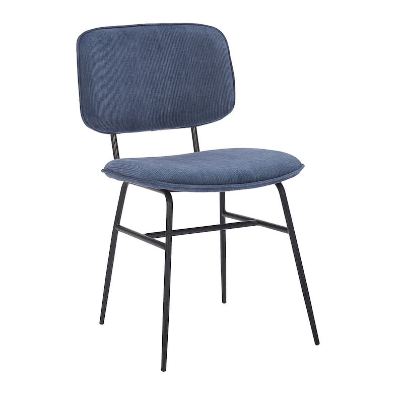 Porthos Home Efia Set of 2 Dining Chairs, Steel Frames, Armless