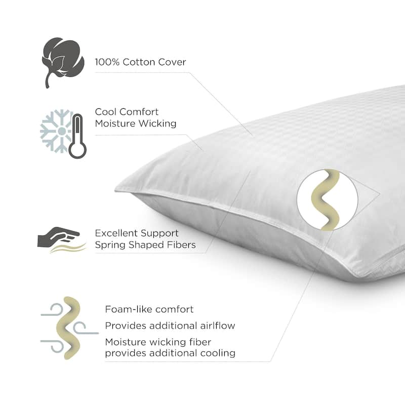 Jennifer Adams Revive Memory Fiber Pillow - Standard
