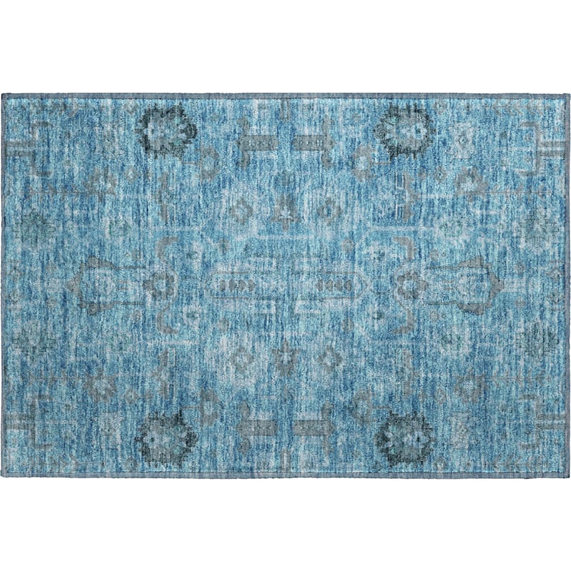 Premium Washable Super Soft Traditional Global Mayfield Rug