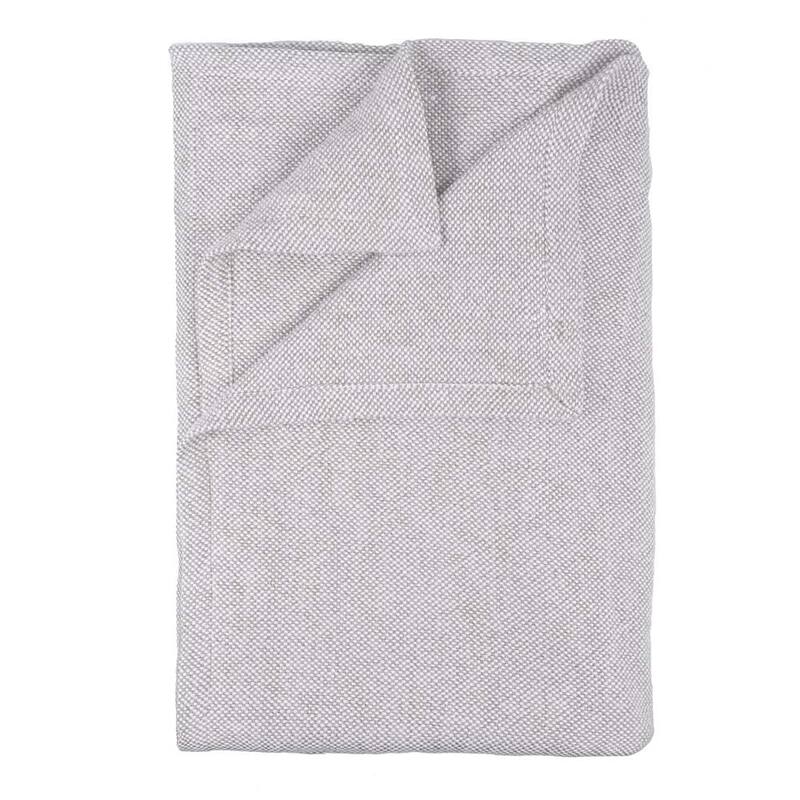 Silas, Cotton Blend, Grey, Coverlet