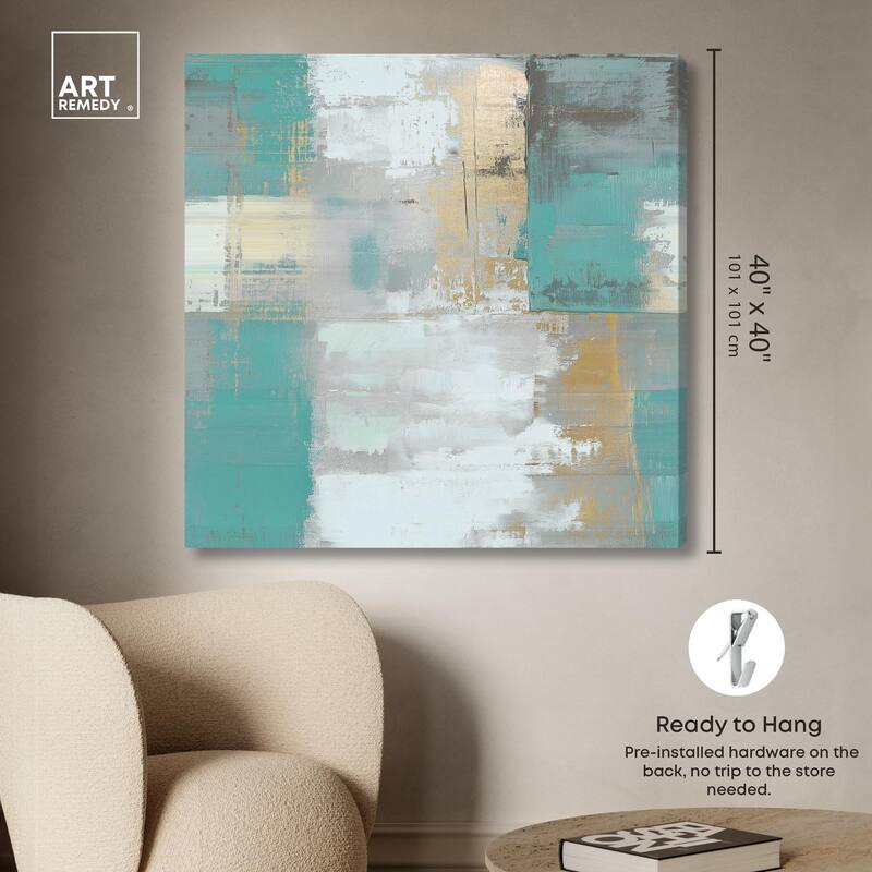 Misty Morning II Canvas by Art Remedy, Gallery Wrapped