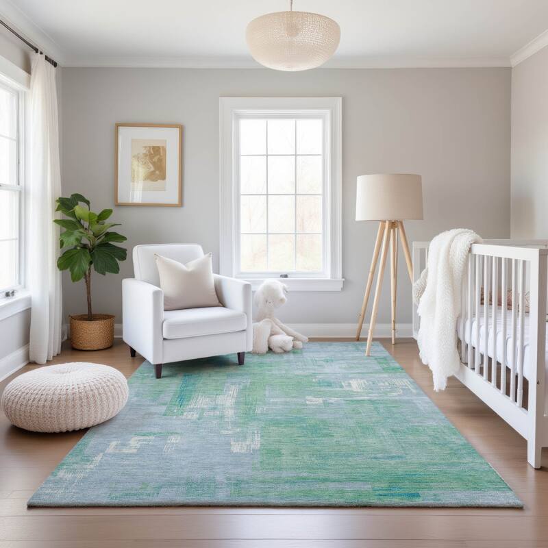 Premium Washable Super Soft Abstract Glam Mayfield Rug