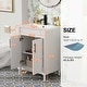 preview thumbnail 33 of 45, 24"/30"/36" Retro Bathroom Vanity W/ Drop in Sink Combo Cabinet Set