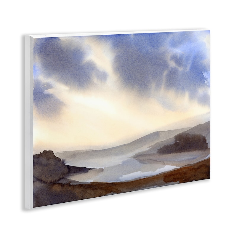 Stupell Dreamy Bay Inlet Horizon Wall Plaque Art Design By Ashley Davis
