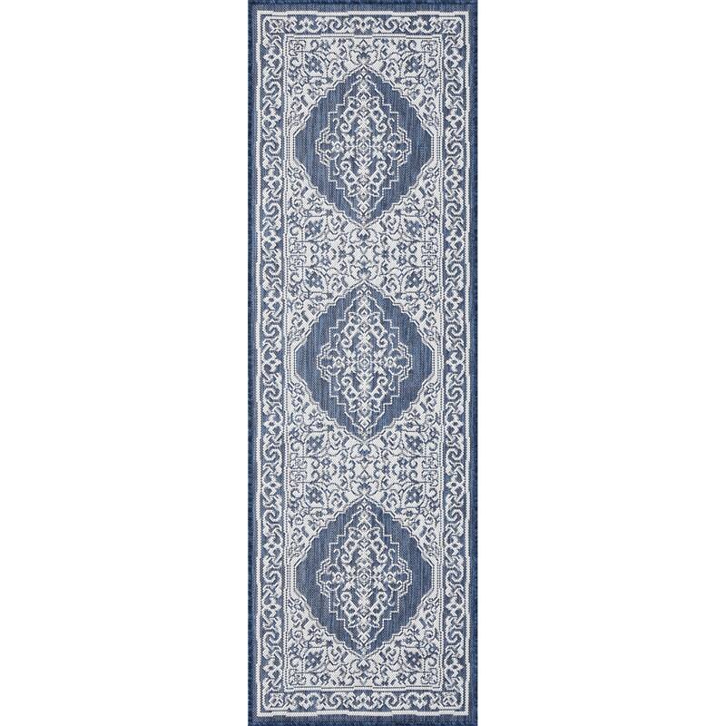 Exo Coastal Oriental Indoor/Outdoor Area Rug