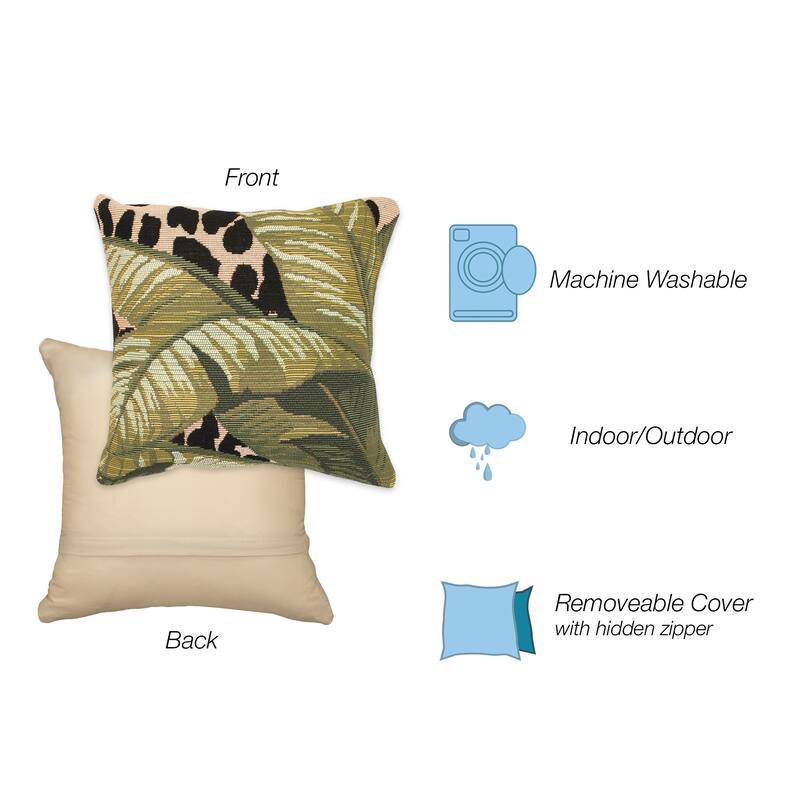 Liora Manne Marina Safari Indoor/Outdoor Pillow