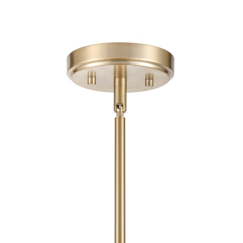 Millennium Lighting Avell 6 Light Chandelier in Modern Gold