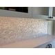 preview thumbnail 2 of 8, Art3d Mother of Pearl Shell Mosaic Tile for Kitchen Backsplash Seamless12"x12" (10 Tiles)