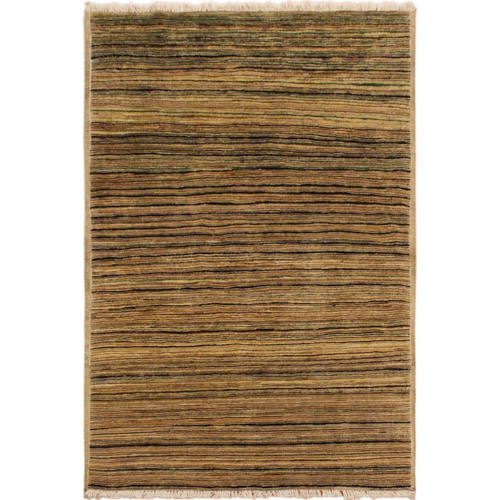 Boho Earthline Gabbeh Hand Knotted Wool Area Rug